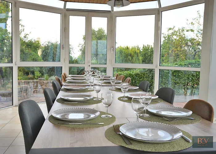 Le De Mellonia - 15 Personnes - 20mn Du Parc בית נופש פוזוז'