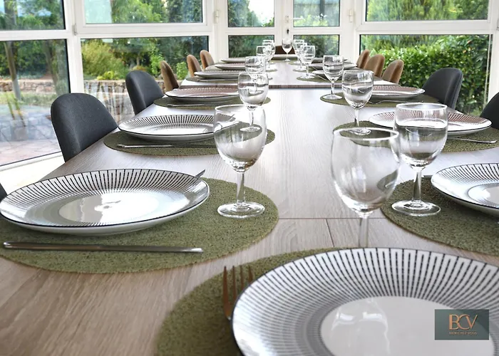 בית נופש Le De Mellonia - 15 Personnes - 20mn Du Parc פוזוז'